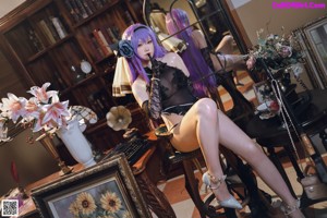 Cosplay 一北亦北 ZB-26 暗蔷摇曳