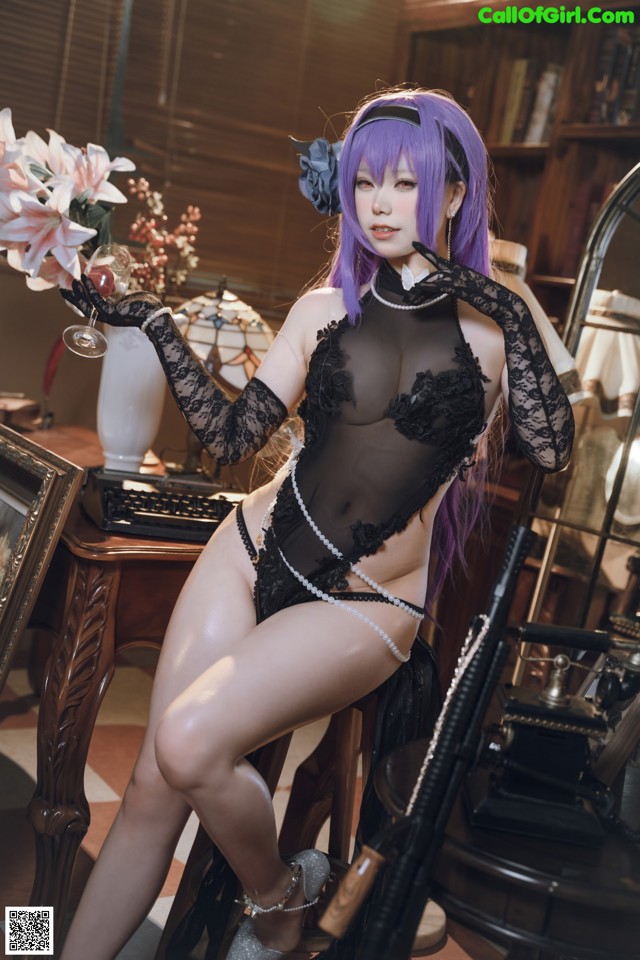 Cosplay 一北亦北 ZB-26 暗蔷摇曳 No.de1660